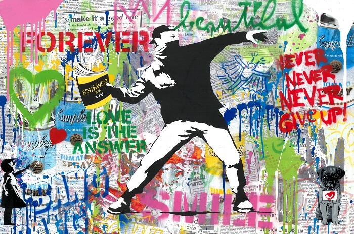 One of the pioneers of urban art, Mr. Brainwash is bringing his