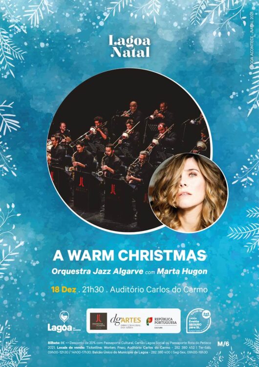 Orquestra Jazz Auditório Carlos do Carmo A Warm Christmas 18 Dezembro 2021