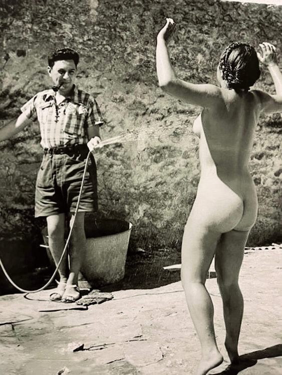 Pop Up Gallery in Fine & Country Carvoeiro from Corte Real Gallery black and white photography