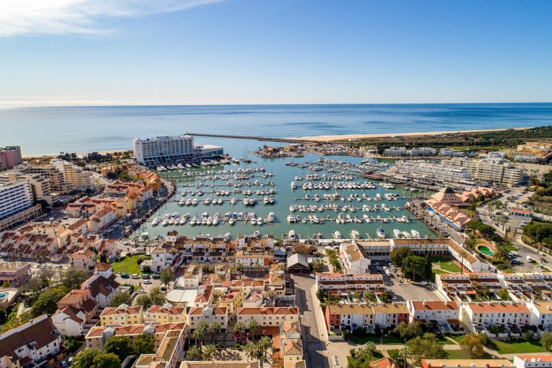 Vilamoura World Marina sea view