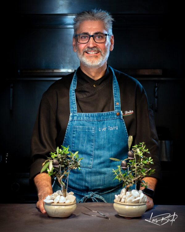 chef Luis Brito, A Ver Tavira in Tavira